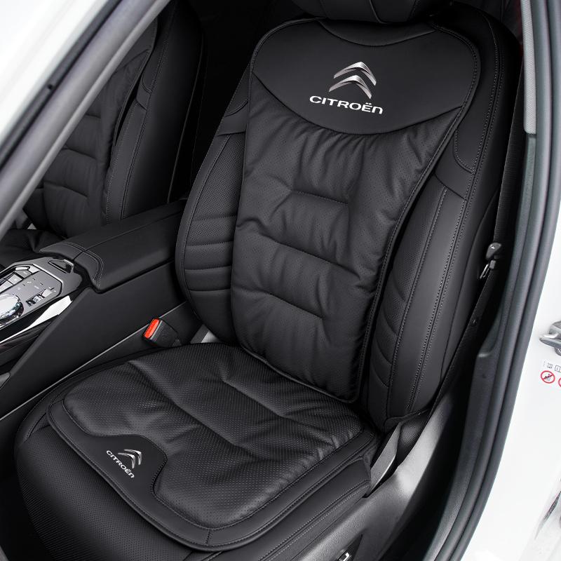 Velvet Car Seat Cover: Breathable, Comfortable and Durable All-Season Use Split-Style Single-Seat For Citroen C4 C3 C5 C1 C2