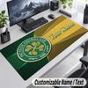 Custom Name Text Mouse Pad Celtic FC Personalized Desk Pad For Work And Gaming