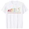 Retro Vintage Evolution Of Man Summer Graphic Cotton Streetwear Short Sleeve Music Gifts Tshirt Trombone T Shirt  Mens Clothing