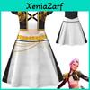 Kpop Demon Hunters Girl Cosplay Dress With Cartoon Pattern In Milk Silk For Toddler Girls