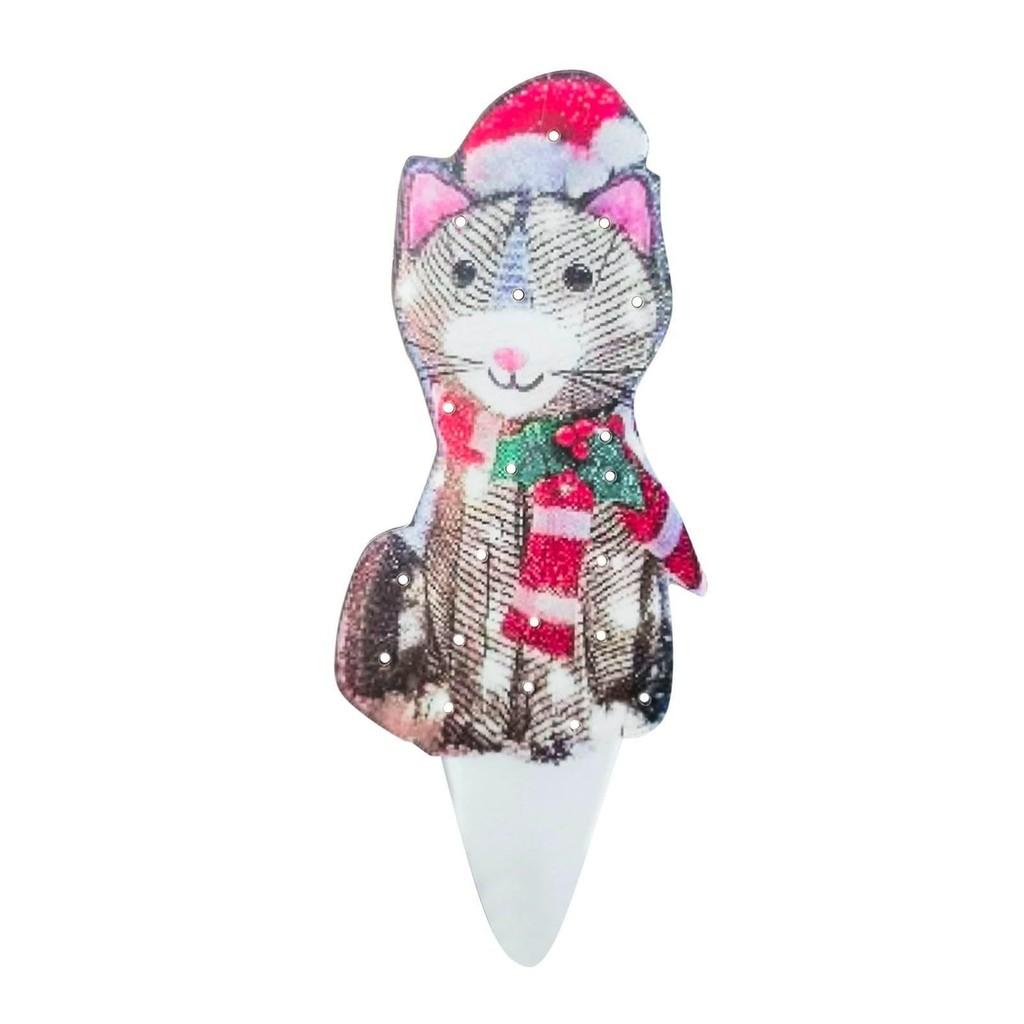 Outside Christmas Decorations Light Up Animals Dog Santa Clausoutside Supplies