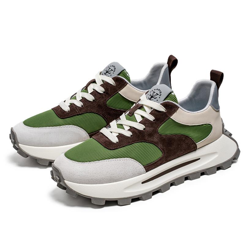 

Мужская нескользящая и износостойкая уличная модная повседневная спортивная обувь для бега, обувь для папы 44