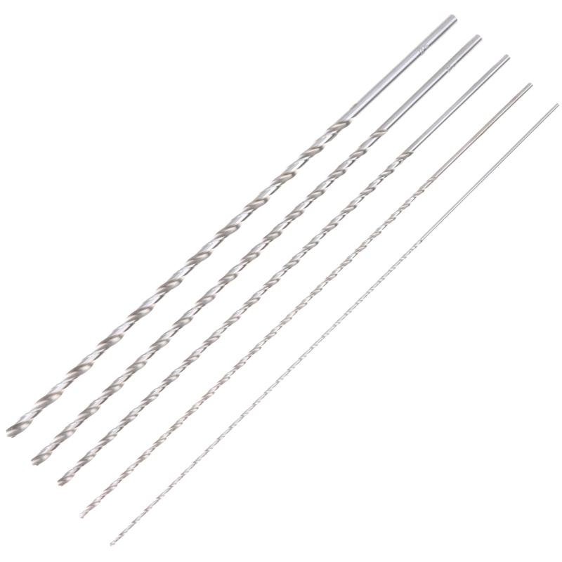 §2mm/3mm/4mm/5mm/6mm Extra Long HSS Drilling Straight Shank Drill Bits Parts Cutter Drilling Kit For Wood Steel Metal Alloy