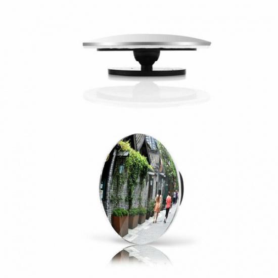 Universal 2PCS Wide Angle Convex Rear Side View Blind Spot Mirror 360° for Car
