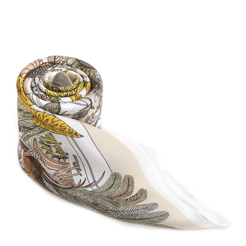 DOYOUKNOWMC ALL SEASON Safari Mood Print Beige Petite Scarf