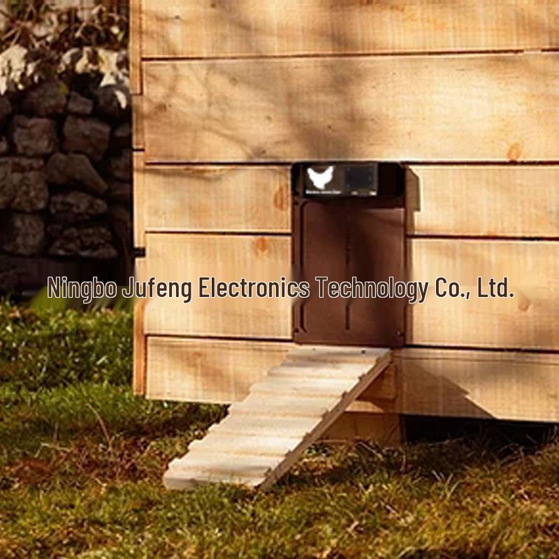 Light-Sensing Automatic Chicken Coop Door for Household Farming