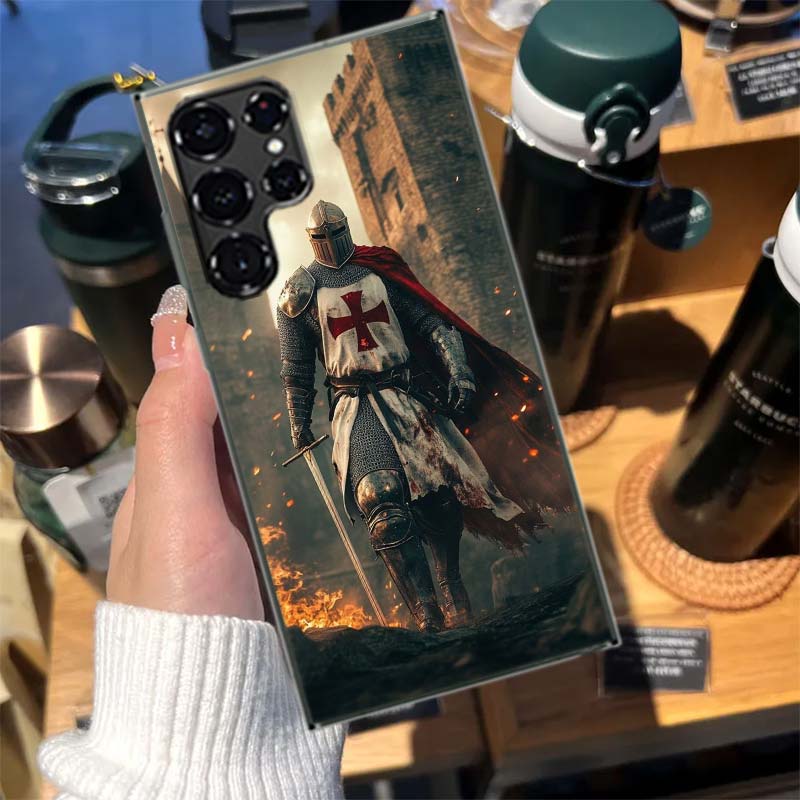 The Bright Red Crusade Cases Phone Case for Samsung Galaxy S26 Ultra S25 Edge S24 S23 FE S21 Plus S20 S22 S10 Cover TPU Capa She
