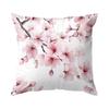 Pink Cherry Blossoms Pillowcase Printed Polyester 40/45/50Cm Throw Pillowcover Decorative Sofa Cushion Pillowslip Home Decor