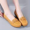 Women's Hollow Out Design Flat Shoes, Casual & Breathable Slip On Shoes, Women's Comfortable Shoes