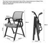 Computer Chair, Free Installation, Comfortable Office Chair, Foldable Mesh Chair for Home Use, Training Chair, Breathable Chair