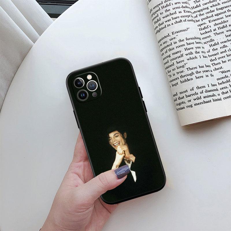 Custodia per telefono di alta gamma M-Michael J-Jackson per Redmi Note 10 11 12 Pro Max 10S 10C 11S 12S 12C