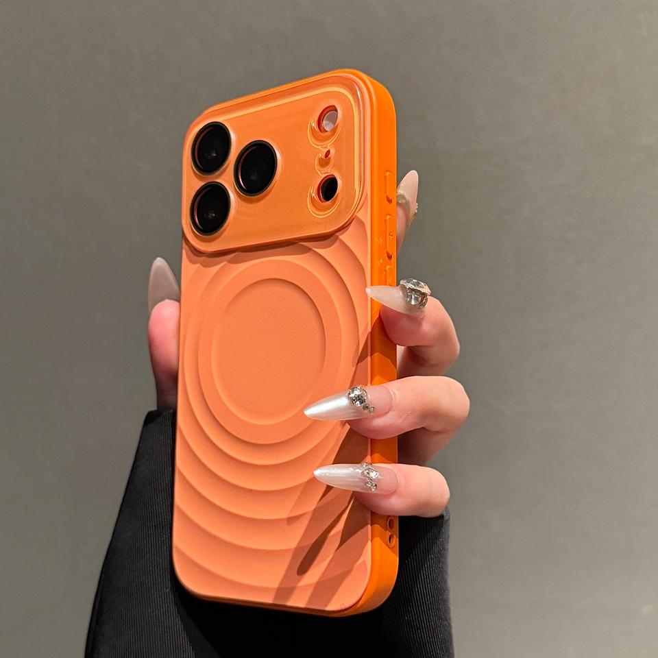 Liquid Silicone Magnetic Phone Case For iPhone 17 13 14 15 16 Pro Max 17Pro 16Pro Magsafe Official Charge Protector Cover