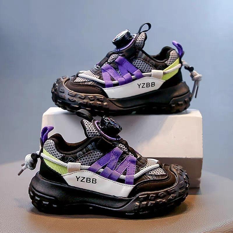 Children's Casual Dad Shoes, Spring and Autumn Boys' Breathable Sports Shoes