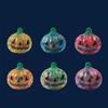 Colorful Halloween Shiny Fidget Toy Soft Pumpkin Stress Balls Squishy Squeeze Ball  Party Favors
