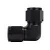 12AN Female to 12AN Female 90 Degree Swivel Coupler Union Fitting Adapter