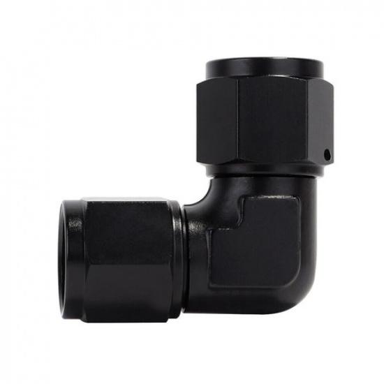 12AN Female to 12AN Female 90 Degree Swivel Coupler Union Fitting Adapter