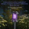 Solar-Powered Solar-Powered Mosquito Killer Lamp Waterproof Floor-Mounted Mosquito Trap  Lawn Use
