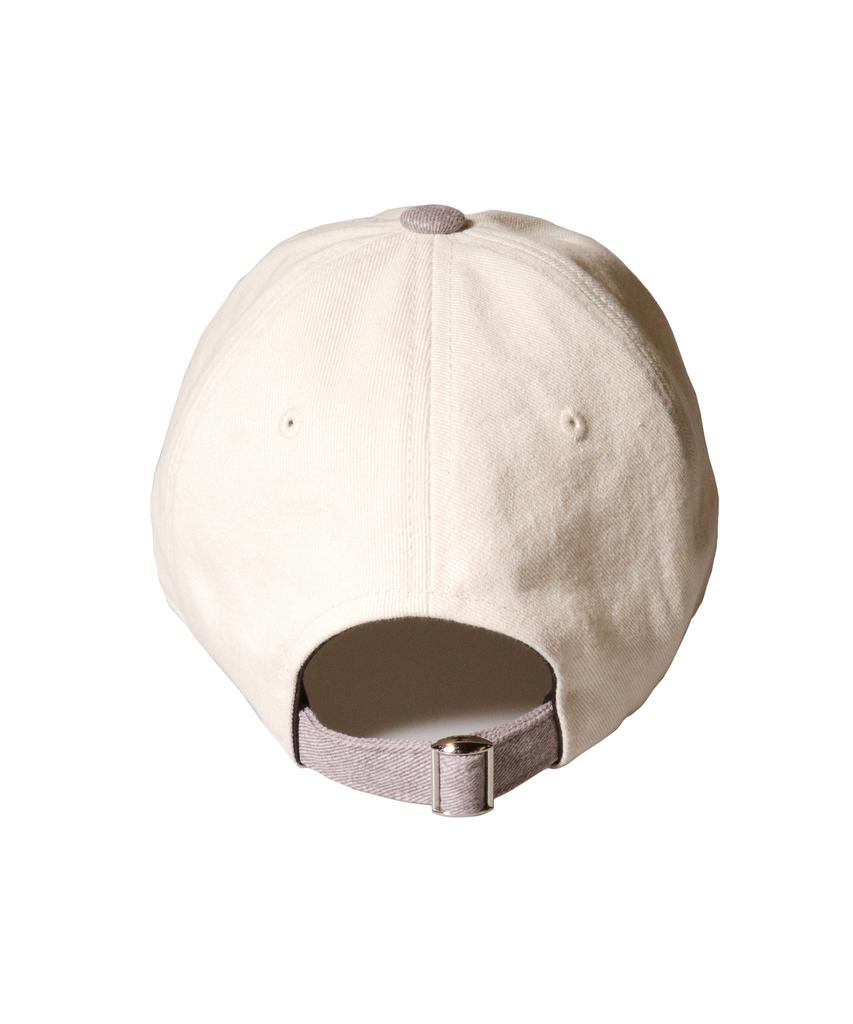 Seullipiseullib Do What You Cant Beige/Light Purple Ball Cap