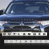 Car 3D ABS Letters Outlander Logo Decals Sticker For Mitsubishi Pajero Outlander XL Montero Lancer Triton Galant ASX Xpander
