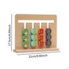 Slide Puzzle Toys Color Shape Matching Learning Educational Jigsaw Fine Motor Skills for 3 4 5 Years