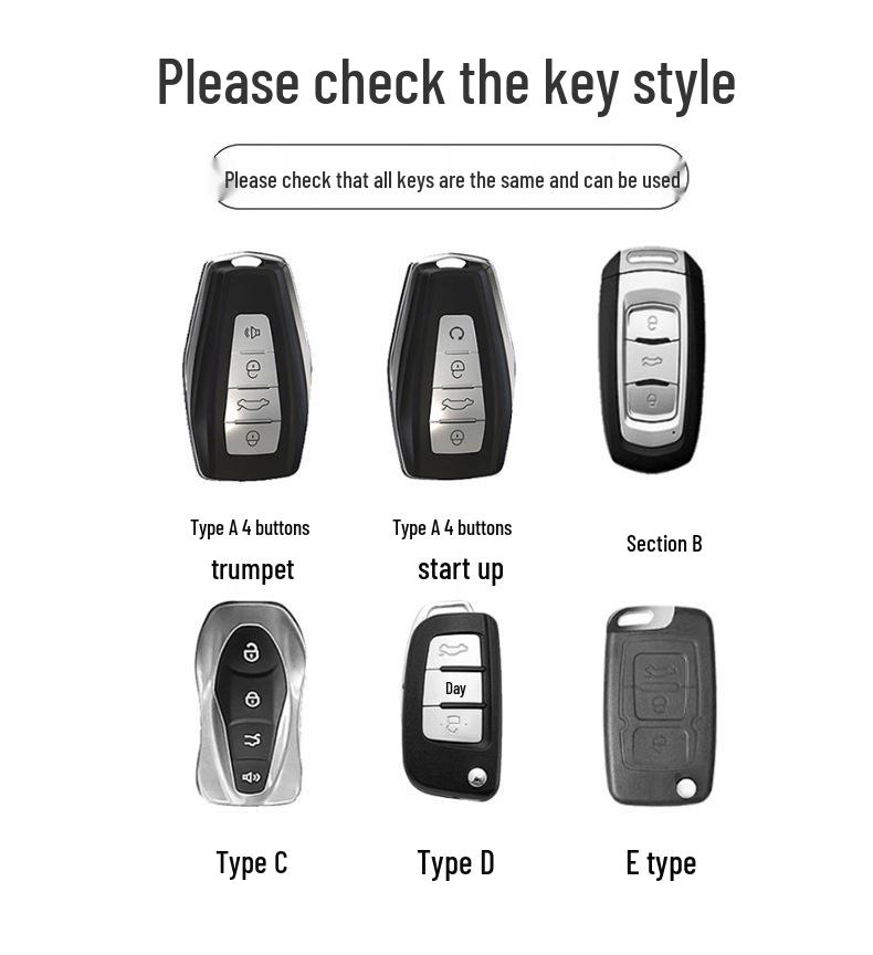 Geely Boyue Pro/Xingyue Key Cover, Dihao GS/Binrui Key Bag, X3 Vision/X6/Binyue Key Shell