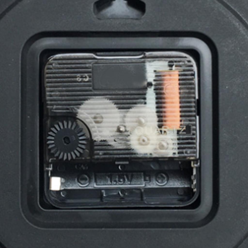 8 Inch Silent Wall Clock Round Modern Accurate Wall Clocks for Home Study Kitchen Bedroom Red Red 8