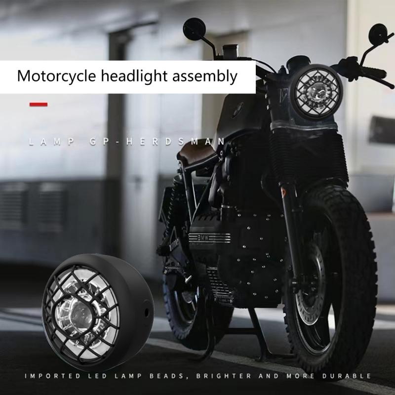 Motorcycle Headlight High Low Beam Driving Fog Light for Sportsters XL VRSCD 48V