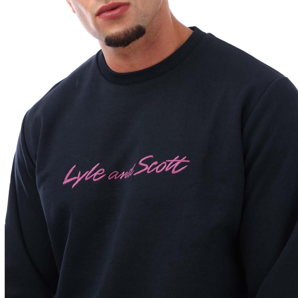 Lyle & Scott Mens Script Sweatshirt