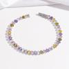 Cherry Epoxy Titanium Steel Bracelet for Women - Sweet Dopamine-Inspired Design