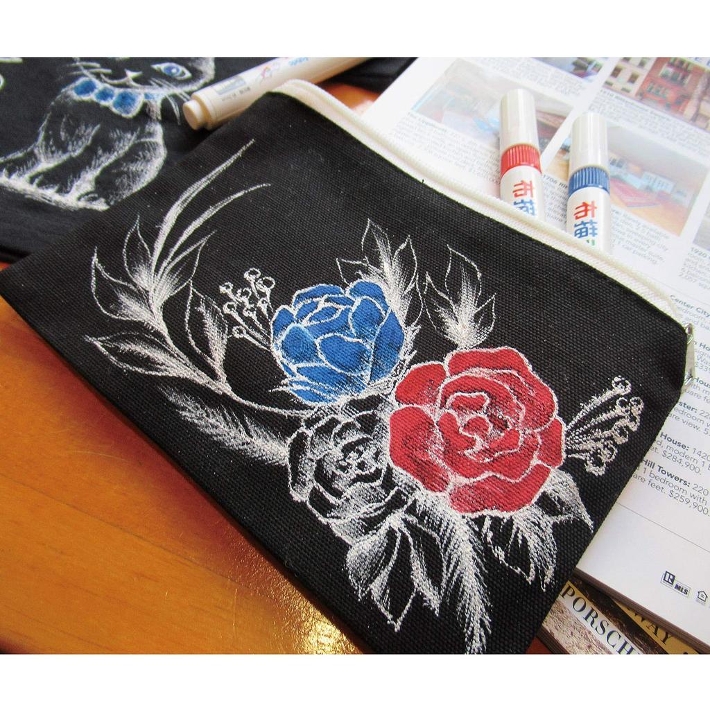 Marvy Stoffmalstift II 6 Farben ein Set