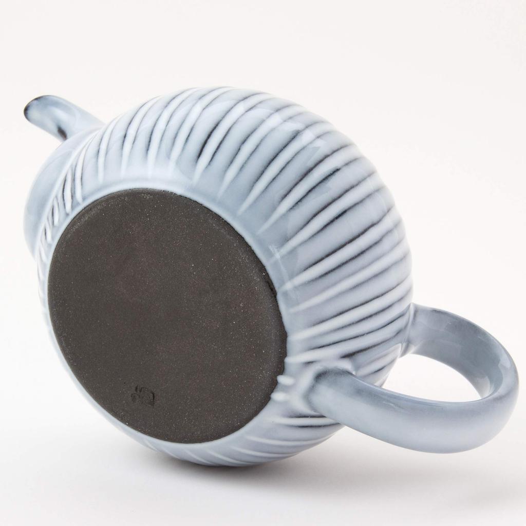 Hasami Ware Kirihigi Teapot and Stainless Steel Tea Strainer Approximately Matte Made In Product Number 14715 Set, 500ml, Ceramic, Plain, Simple,