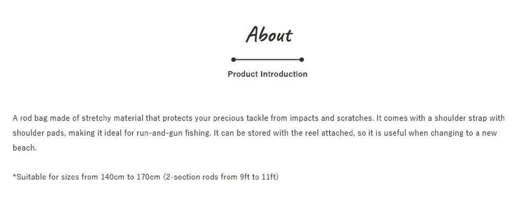 Jackson Geantă pentru Lansete Anglers Rod Defender 140-170cm BLK (2984)