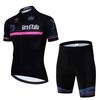Mens Cycling Jersey Set Short Sleeve Breathable Quick-Dry Bike Riding Outfit Sportswear