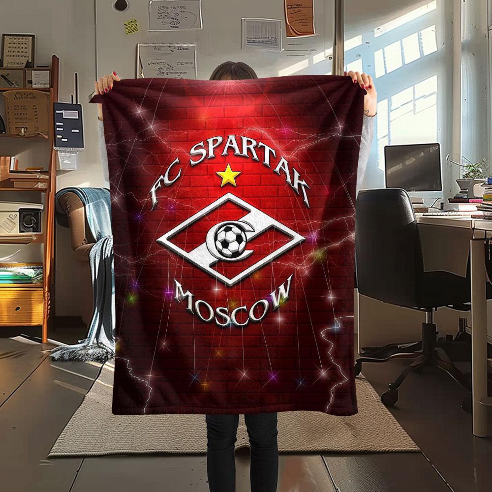1PC Spartak Moscow Dream Blanket, High Quality Comfortable for All Seasons, Home Decor, Warmth and Comfort