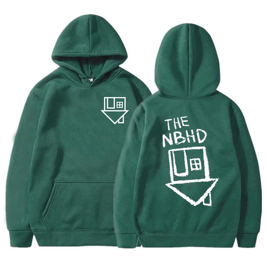 2025women and Men Clothes The Neighbourhood Band Printing Sweatshirts Unisex Streetwear Winter Soft Comfortable Hooded Pullovers