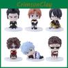 Gintama Anime Character Collectible Figures With Pvc Material For Home And Office Display