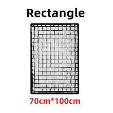Griglia a Nido d'Ape Origi per Softbox Profondo Morbido Ottagonale Quadrato Rettangolare Esadecagonale 30* 40 50*70 55 60 65 80 22*90 95 80*120 140 35*160cm