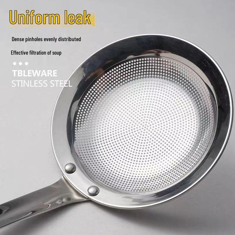 304 Stainless Steel Perforated Skimmer Spoon