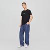 Lee T-Shirts Men's Black Crew Neck Moderate LMT0098104LE00FK11000