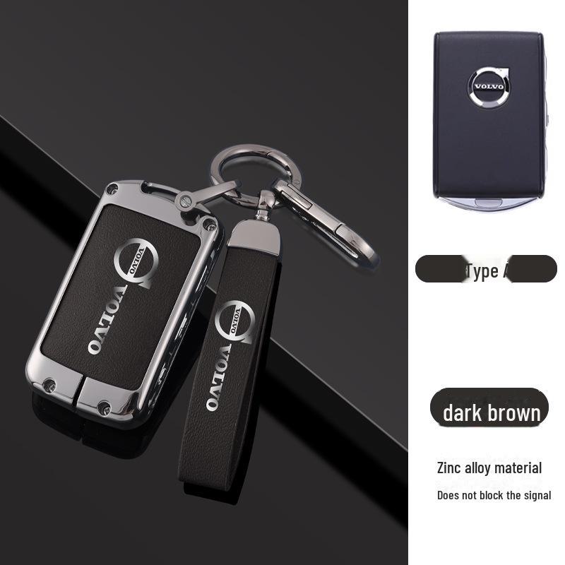 Volvo Car Key Cover for XC60, S90, S60, XC90, XC40 - Modified Shell & Pendant