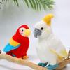 Realistic Parrot Plush Toy Stuffed Bird Sleeping Doll Cushion Comfort Kids Birthday Gift for Girls