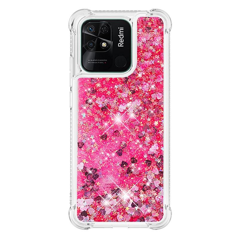 Fundas Redmi 10C Quicksand Case for Xiaomi Redmi 10C Coque Soft Liquid Bling Bling Cover For Xiaomi Redmi 10 C Phone Case Capa