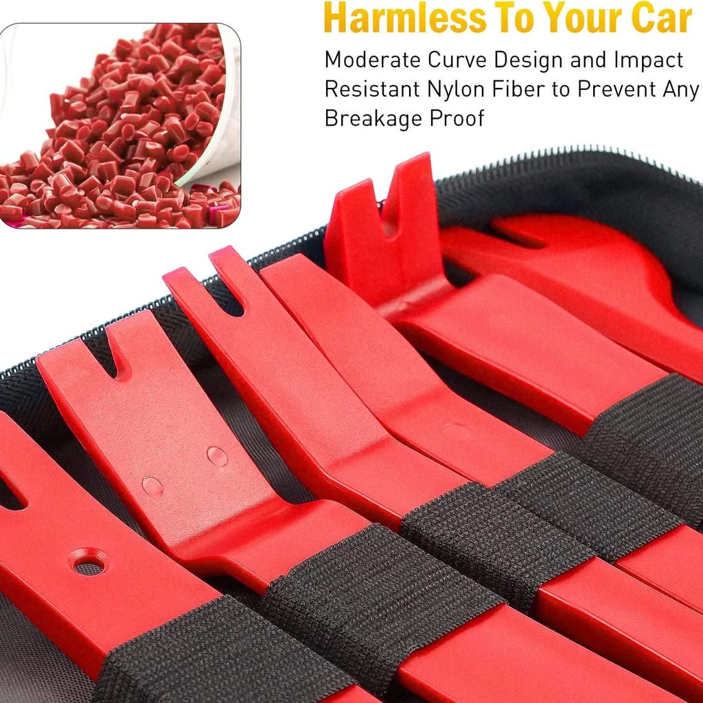 Kit de scule pentru modificarea și demontarea interiorului auto