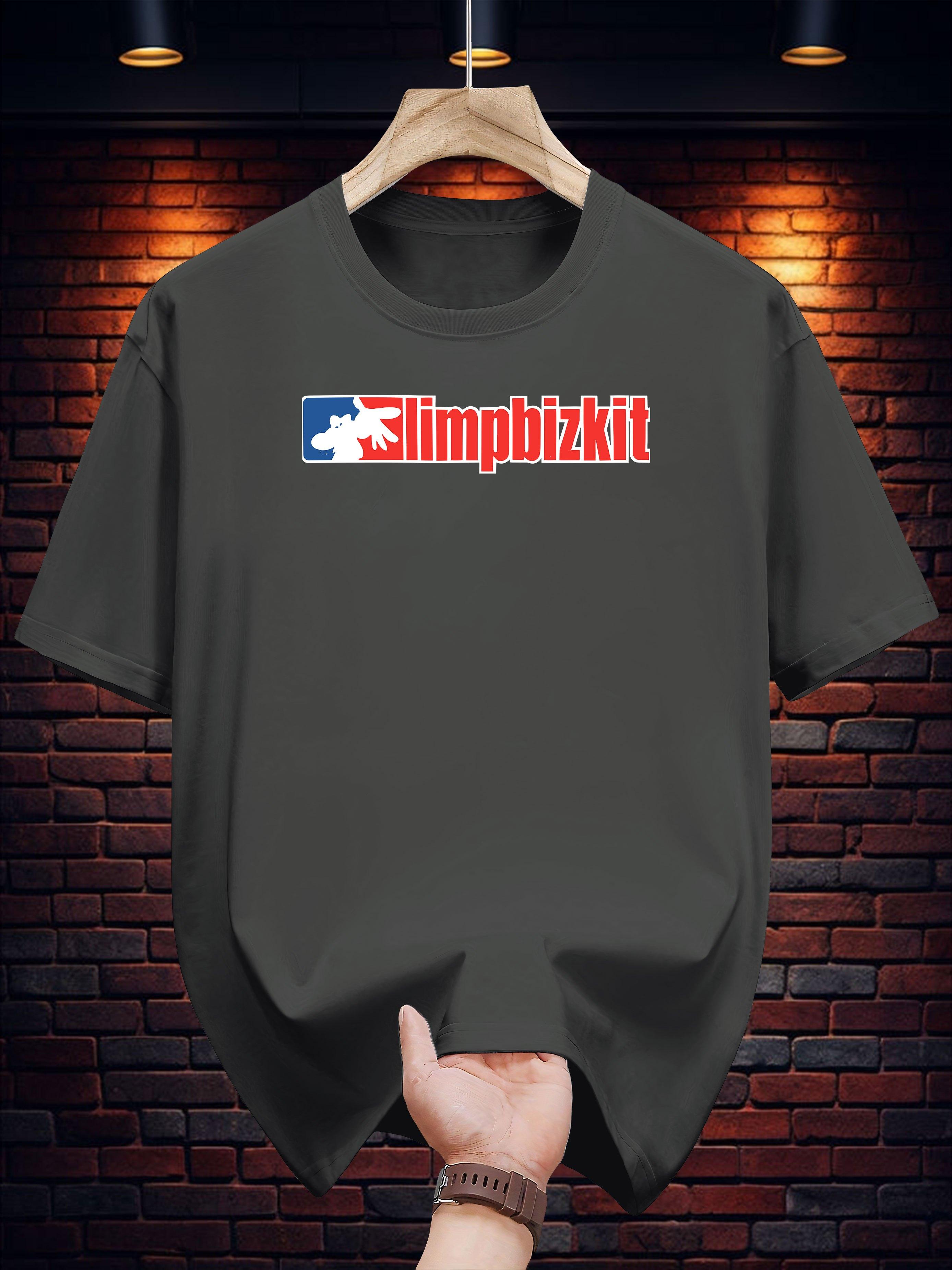 200g 100% Cotton Short Sleeve T-shirt with Bold Graphic Print - Black Casual Summer Tee XXL
