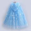 Cute Children Costume Cloak Sequins Elegant Dress Cape Girls Princess Cape  Performance Accessory