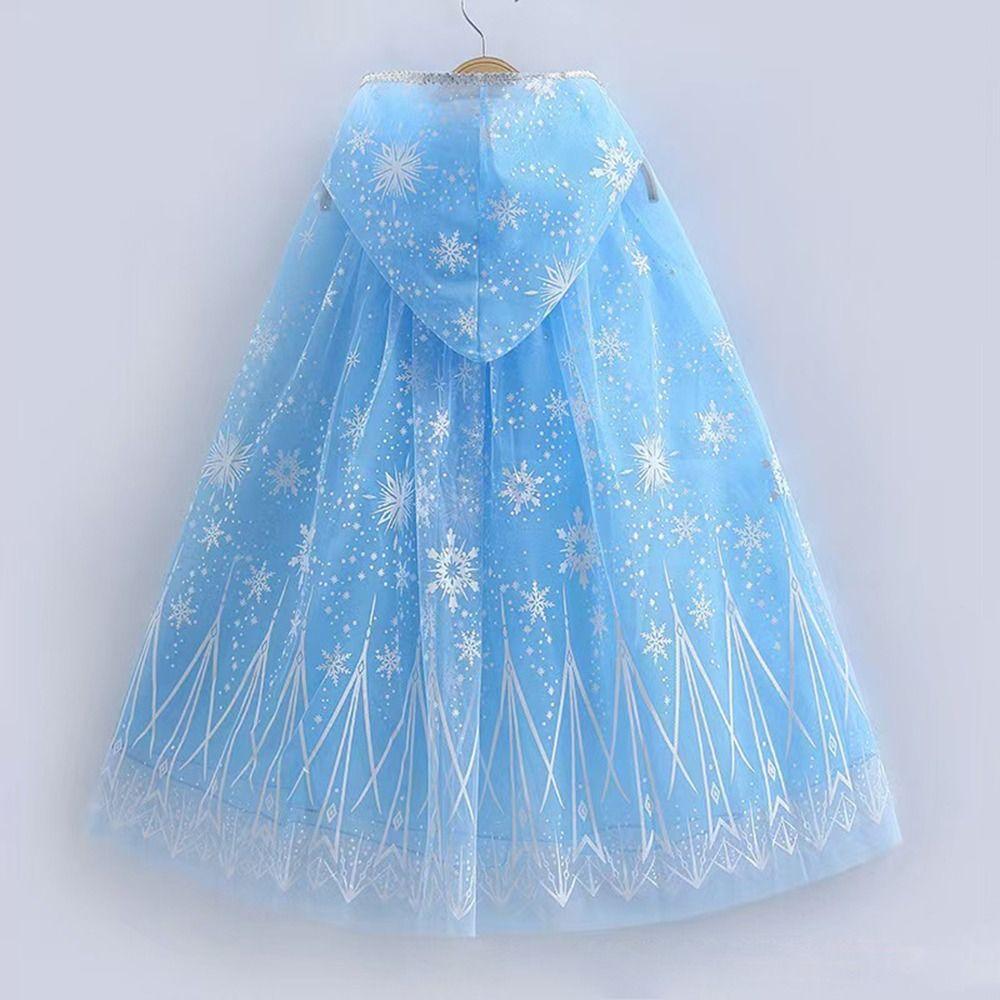 Sequins Girls Princess Cape Cute Girl Tulle Cloak New Children Costume Cloak Carnival Party