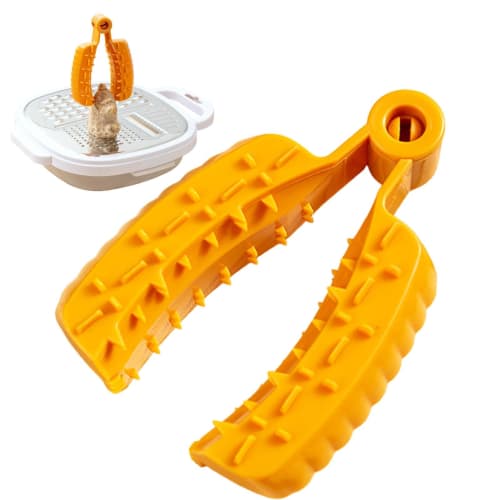 Finger Protector for Cutting Food - Finger Guard for Slicing, Fruit Slicer Guard | Non-Slip Food Grabber Tool, Finger and Hand Protection for Cutting