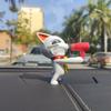 9Cm Dandadan Hairdrier Turbo Granny Figure Doll Ornaments Kawaii Lucky Cat Periphery Gift Collectcrafts Anime Toy Model Figurine
