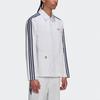 Adidas Originals X Noah Collaborative Logo Stripe Sports Jacket Men Jackets White GS1391