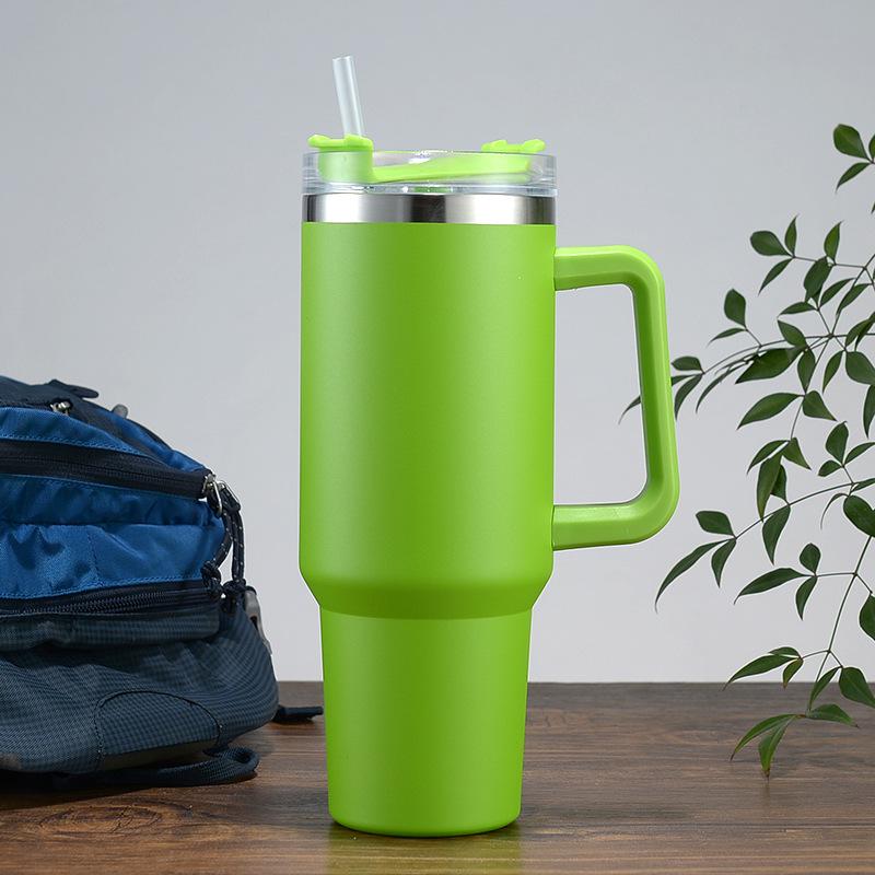 40oz Insulated Stainless Steel Car Cup with Handle